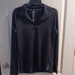 RBX Black Quarter-Zip Activewear Top